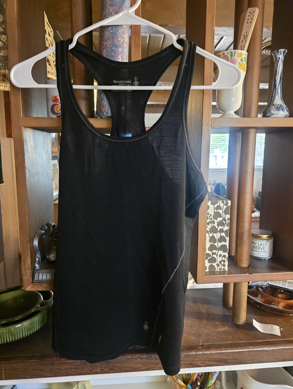 Smartwool Women's Black Racerback Tank Top Xs
